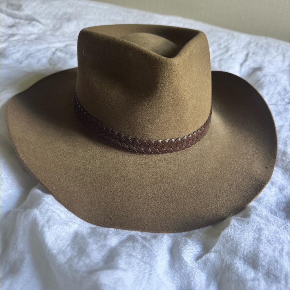 Classic Brown wool outback  Hat Akubra Australia 54(6.75)